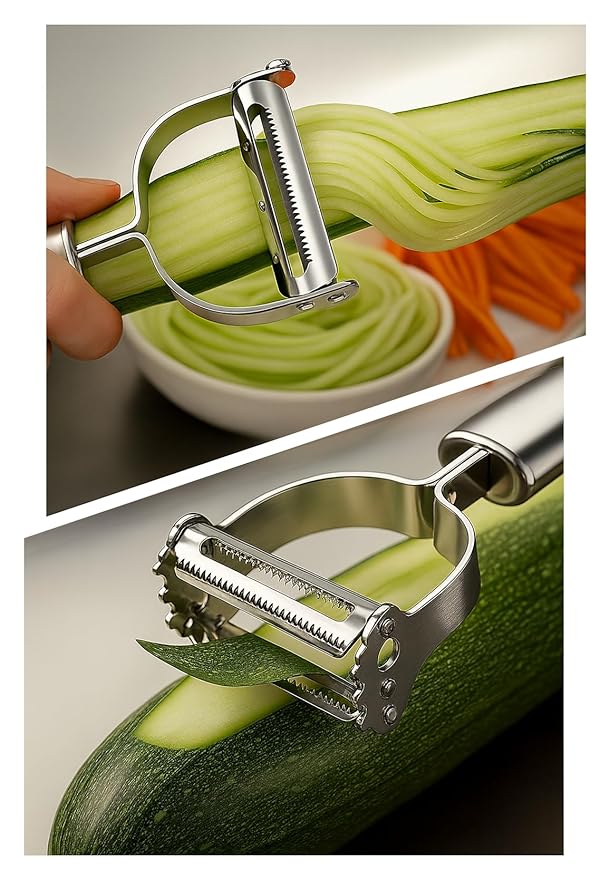 2-in-1 Stainless Steel Julienne