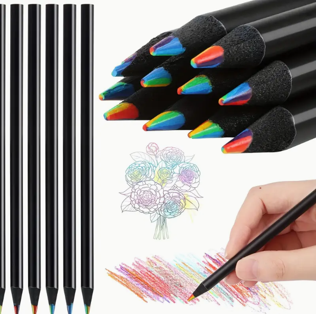 7-Color Rainbow Pencils