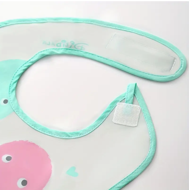 Cartoon Dino Bib