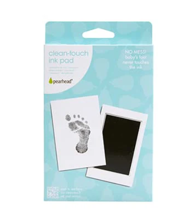 Baby Handprint & Footprint Kit + Free Photo Frame (Safe and Mess-free)