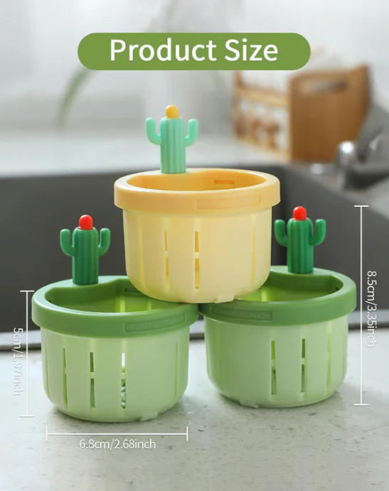 Cute Cactus sink drain
