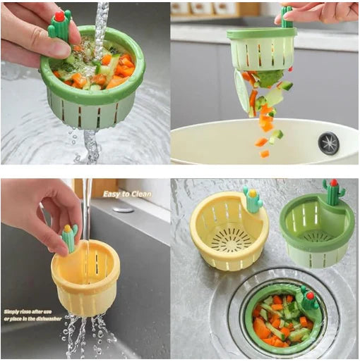Cute Cactus sink drain