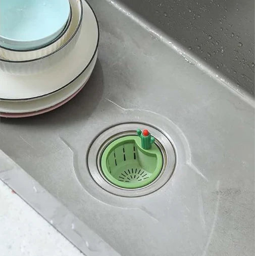 Cute Cactus sink drain