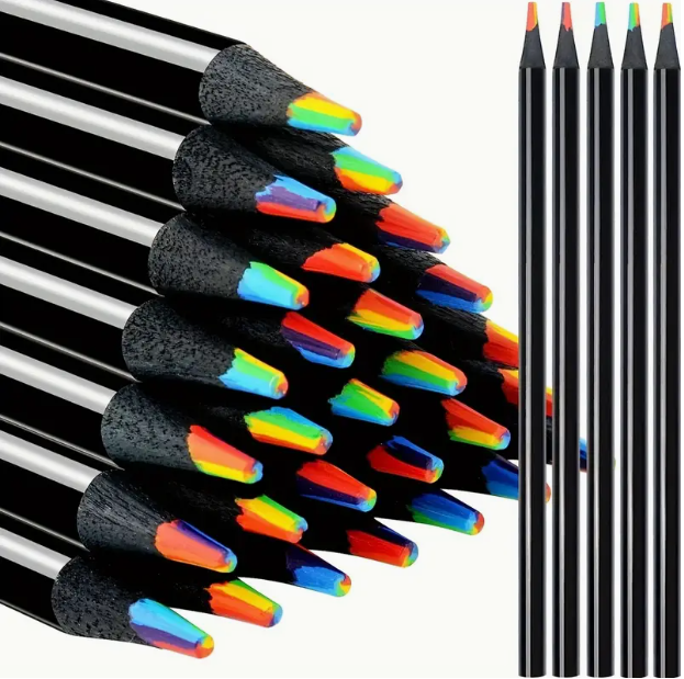7-Color Rainbow Pencils