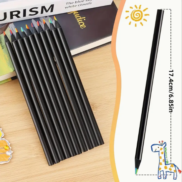 7-Color Rainbow Pencils