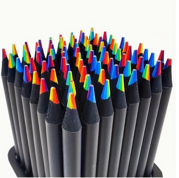 7-Color Rainbow Pencils