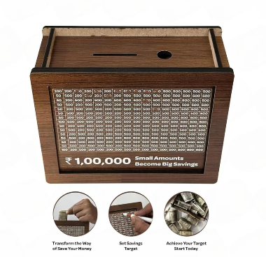 1 Lakh Money Saving Piggy Bank