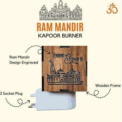 3-IN-1 AYODHYA RAM MANDIR AROMA BURNER