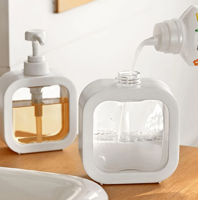 Bestii - Transparent Soap Dispenser Bottle (Buy 1 Get 1 Free)