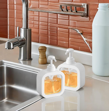 Bestii - Transparent Soap Dispenser Bottle (Buy 1 Get 1 Free)