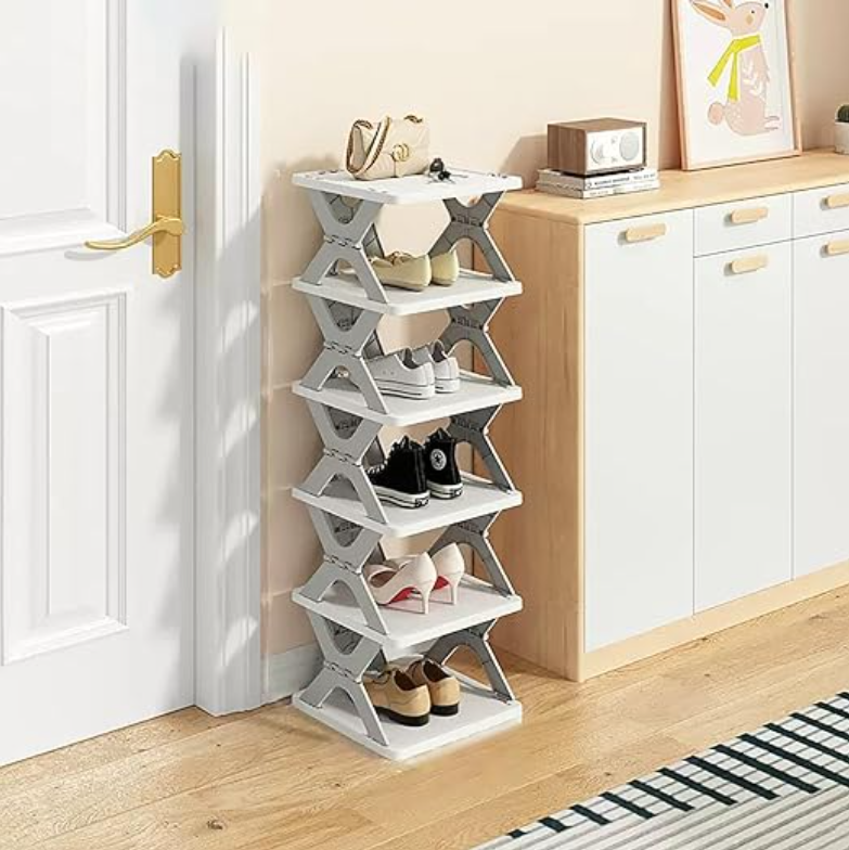 6 Tier Foldable Shoes Organizer
