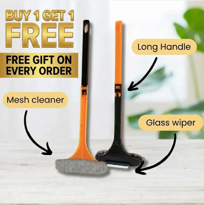 2 in 1 Mesh Cleaner Brush (Buy 1 Get 1 Free + Get FREE Gift with Every Order).