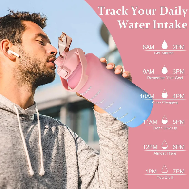 3 Pcs Leakproof Water Bottles