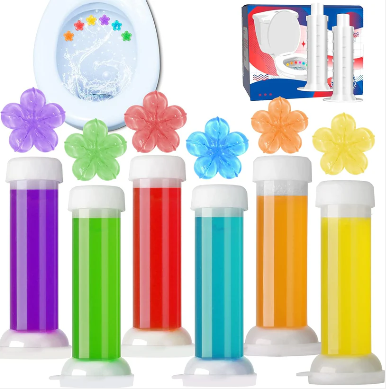 AquaBloom Toilet Gel Stamps (Get FREE Toilet Seat Lifter on Every Order)