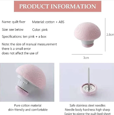 Bed Sheet Clips (Pack of 10)